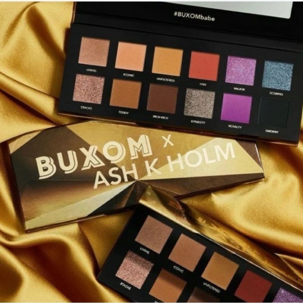 NEW Buxom x Ash K Holm Eyeshadow Palette - Vibrant Shades